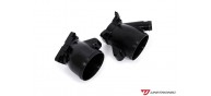 Unitronic Red Carbon Kevlar Carbon Fiber Intake & Turbo Inlets for C8 RS6/RS7